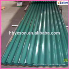 prefabricated corrugated building sheet , rust resistance color coating roofing sheet , roofing tile